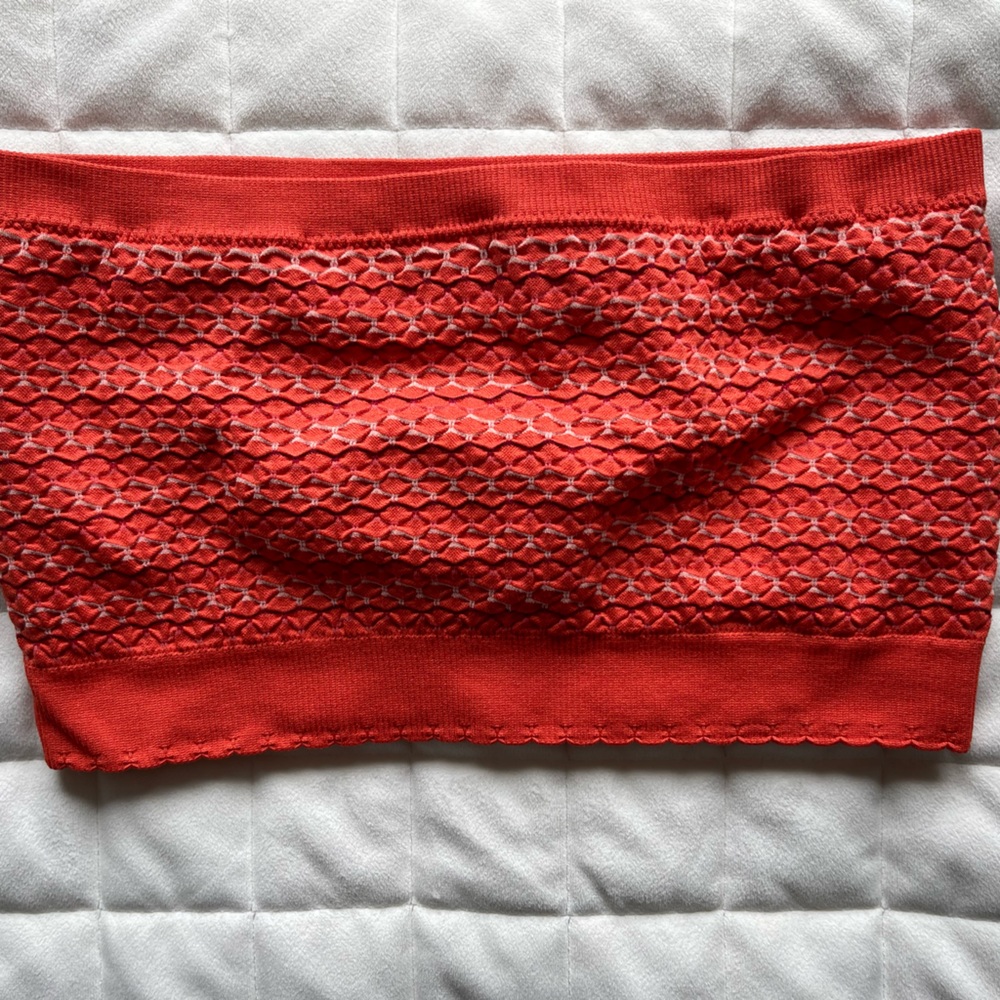 Size M Orange Aerie Tube Top